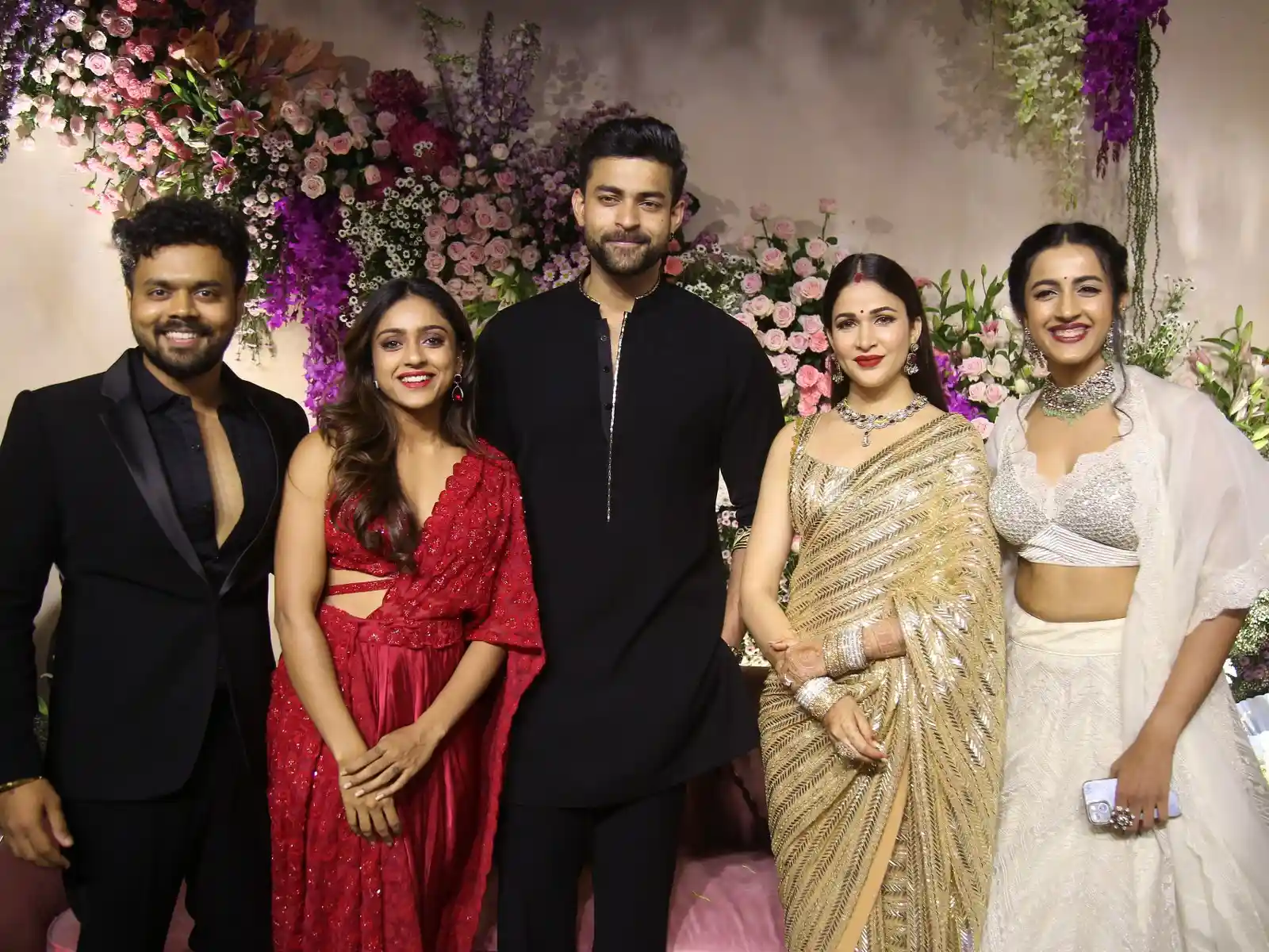 Varun Lavanya Wedding Reception