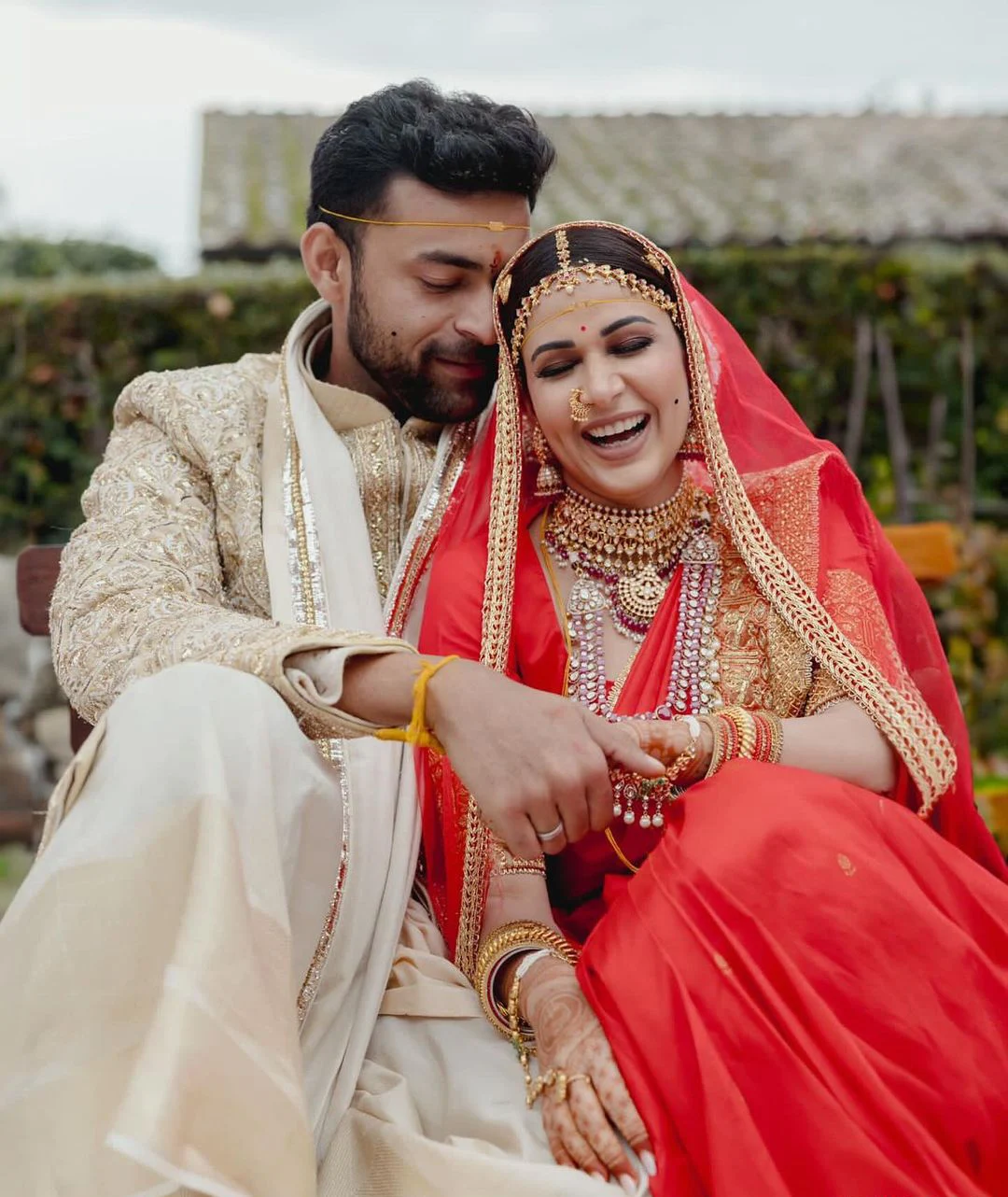 Varun Tej Lavanya Tripathi marriage photos with mega heroes