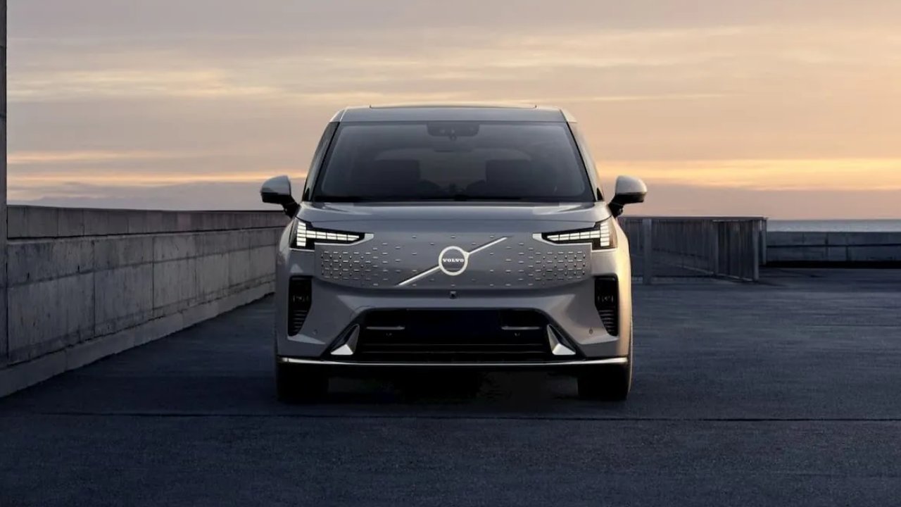 Volvo unveils its first-ever electric minivan EM90