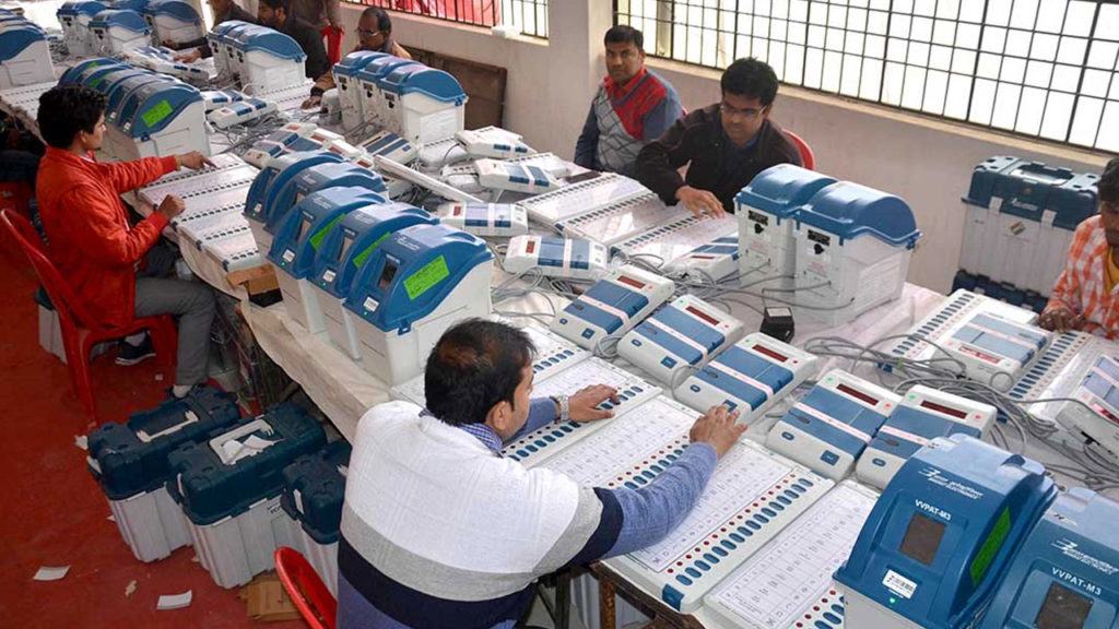How is counting of votes done by EVMs after elections comlete details for you