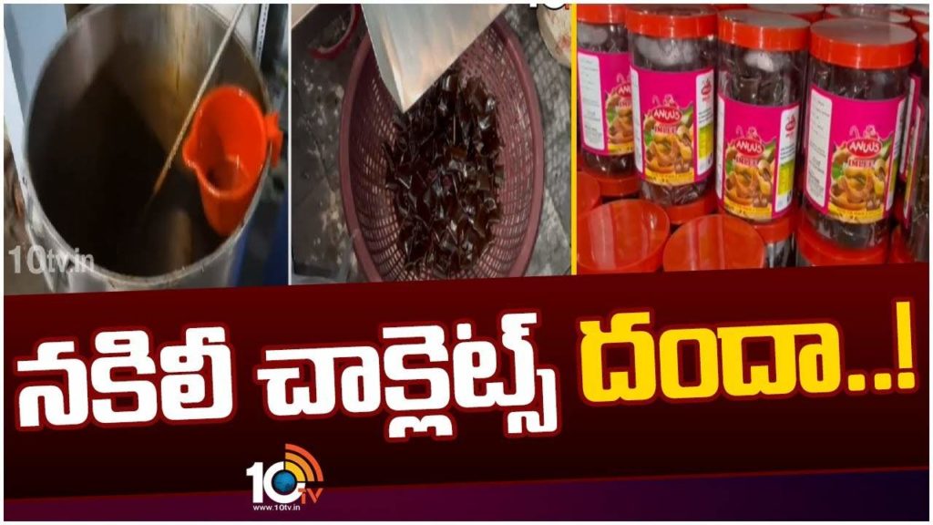 Chemicals in Manufacturing Chocolates at Rangareddy District