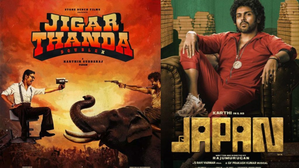 Japan and Jigarthanda Double X Movies have some Similar Points