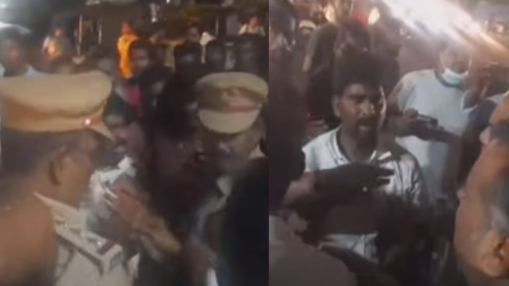 pickpocketing in Chandrababu rally