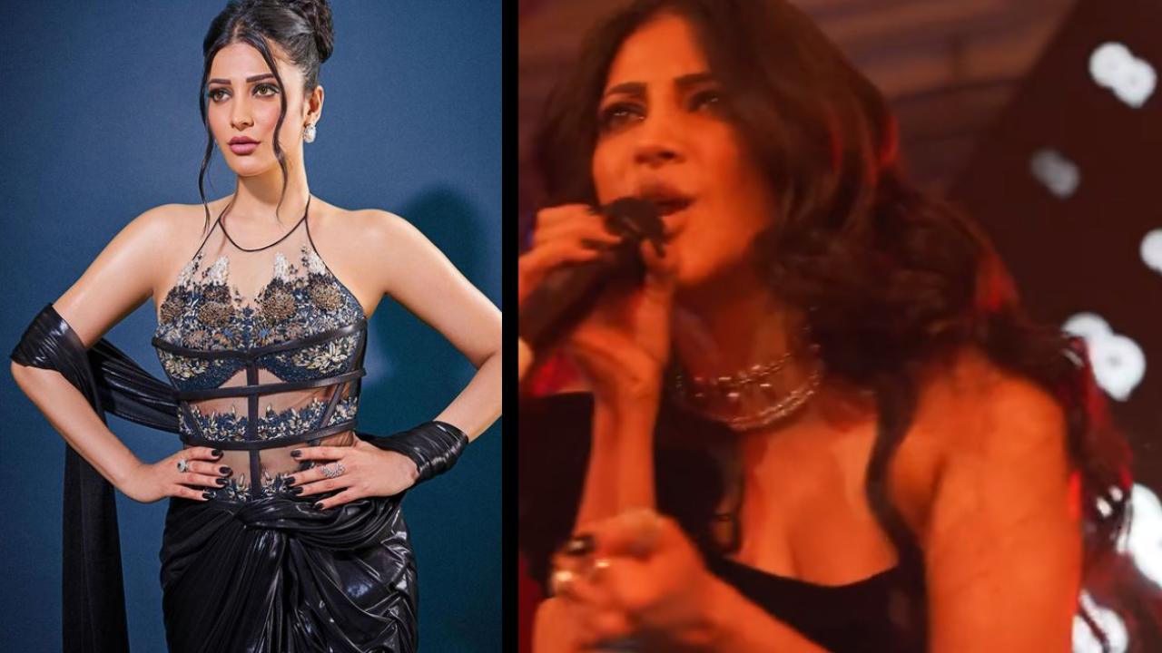 Shruti Haasan : వామ్మో.. శ్రుతిహాసన్ ఈ రేంజ్లో స్టేజి పర్ఫార్మెన్స్.. హాలీవుడ్ సింగర్స్ ని మించిపోయి.. Shruti Haasan : వామ్మో.. శ్రుతిహాసన్ ఈ రేంజ్లో స్టేజి పర్ఫార్మెన్స్.. హాలీవుడ్ సింగర్స్ ని మించిపోయి..
