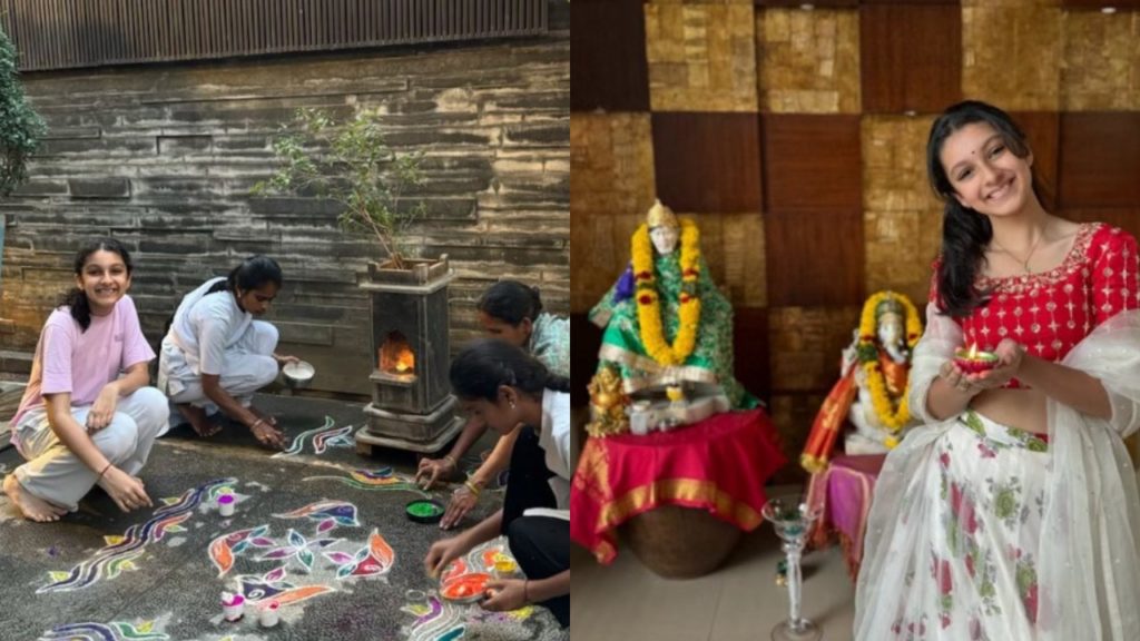 Sitara Ghattamaneni Special Photos Shared on Diwali