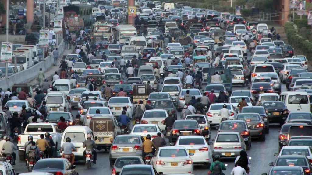 traffic jam