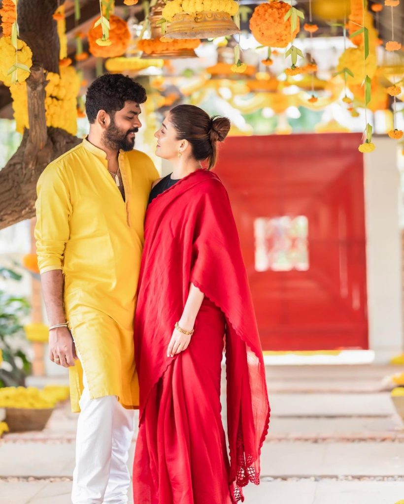 Nayanthara Vignesh Shivan Shares Photos in Traditional Looks 