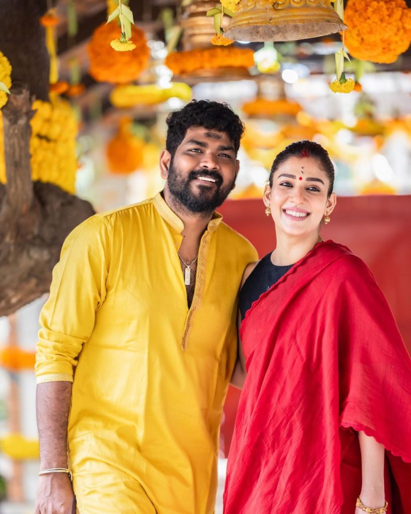 Nayanthara Vignesh Shivan Shares Photos in Traditional Looks 