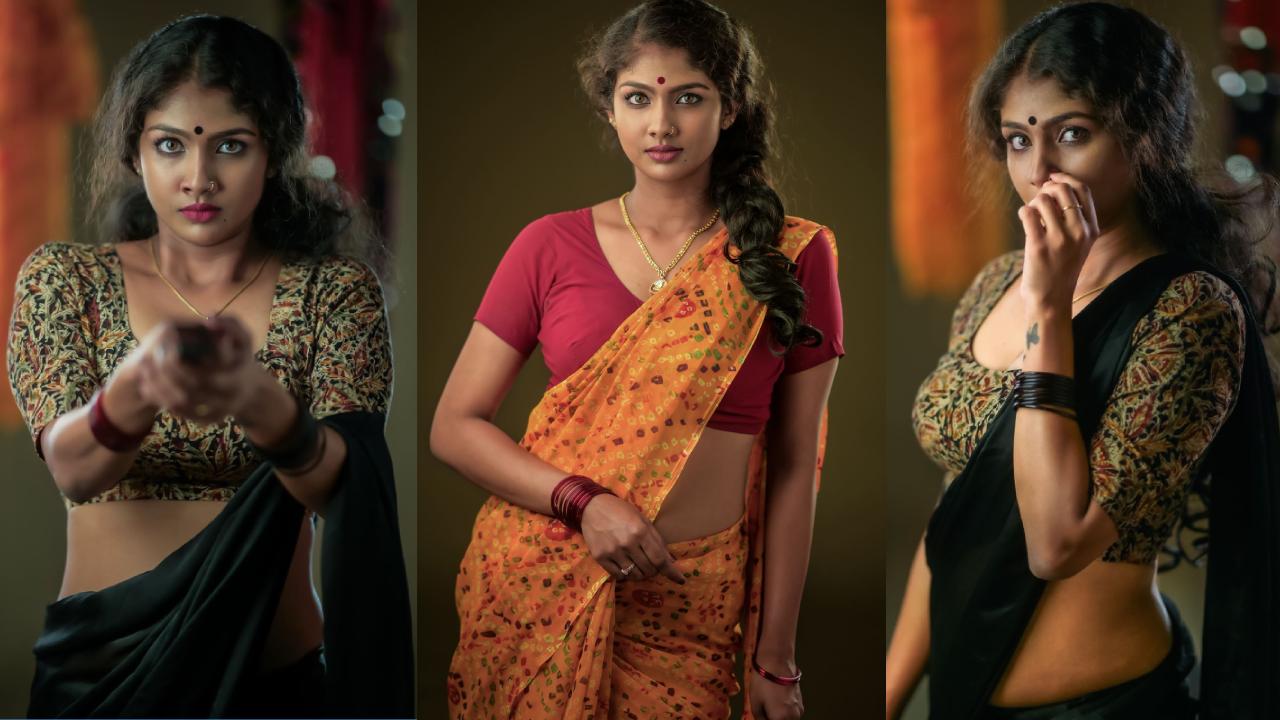 Aaradhya Devi : ఆర్జీవీ భామ ఆరాధ్య దేవి ‘శారీ’ సినిమా కోసం.. చీరలో స్పెషల్ ఫొటోషూట్..