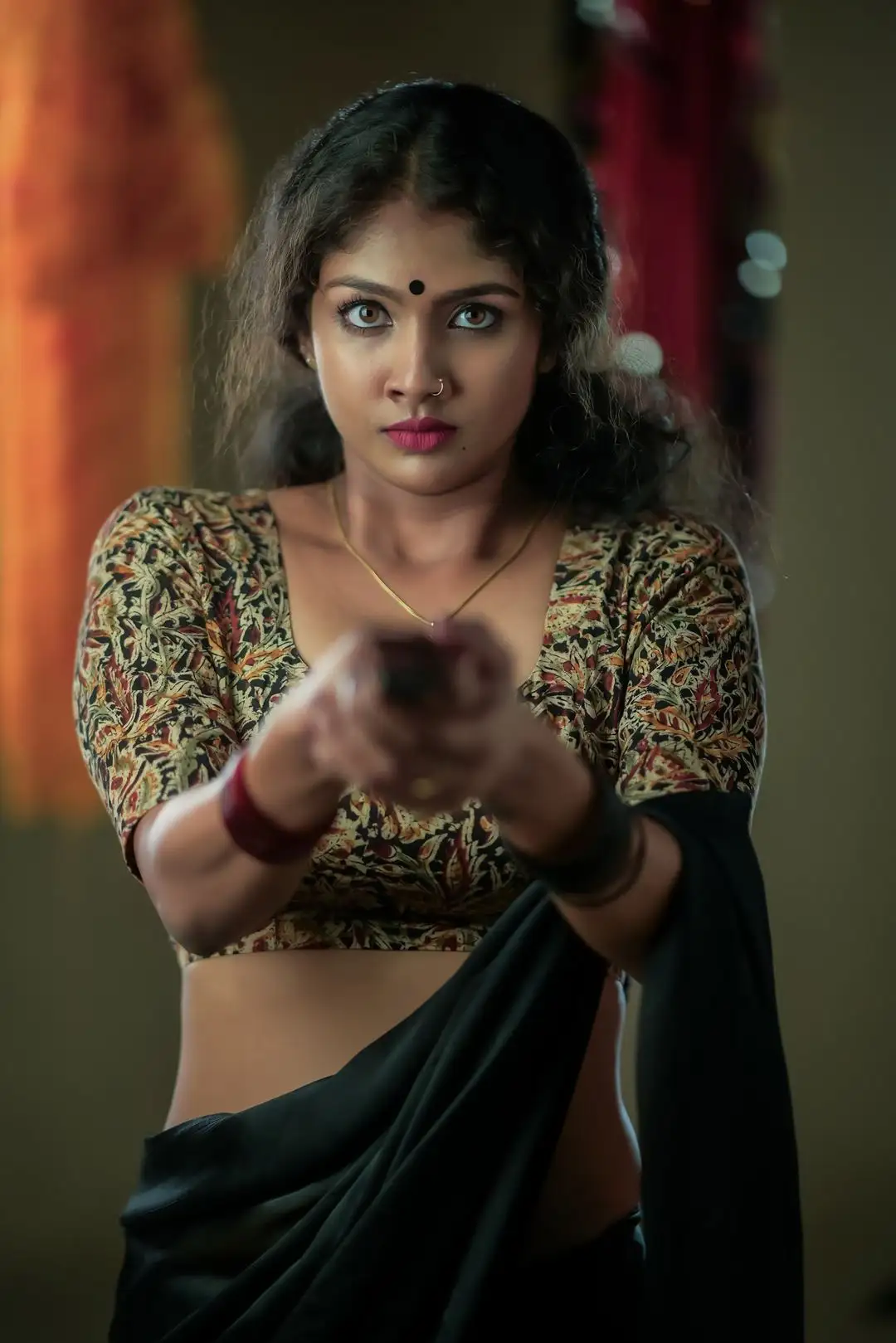 Aaradhya Devi Photo Shoot for RGV Saree Movie