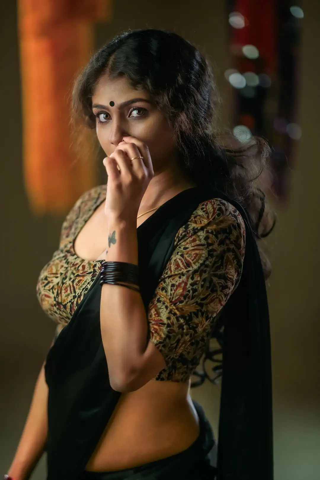 Aaradhya Devi Photo Shoot for RGV Saree Movie
