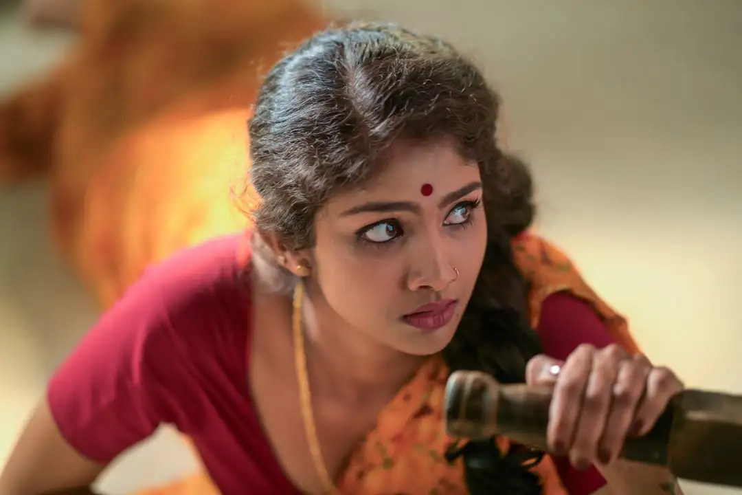 Aaradhya Devi Photo Shoot for RGV Saree Movie