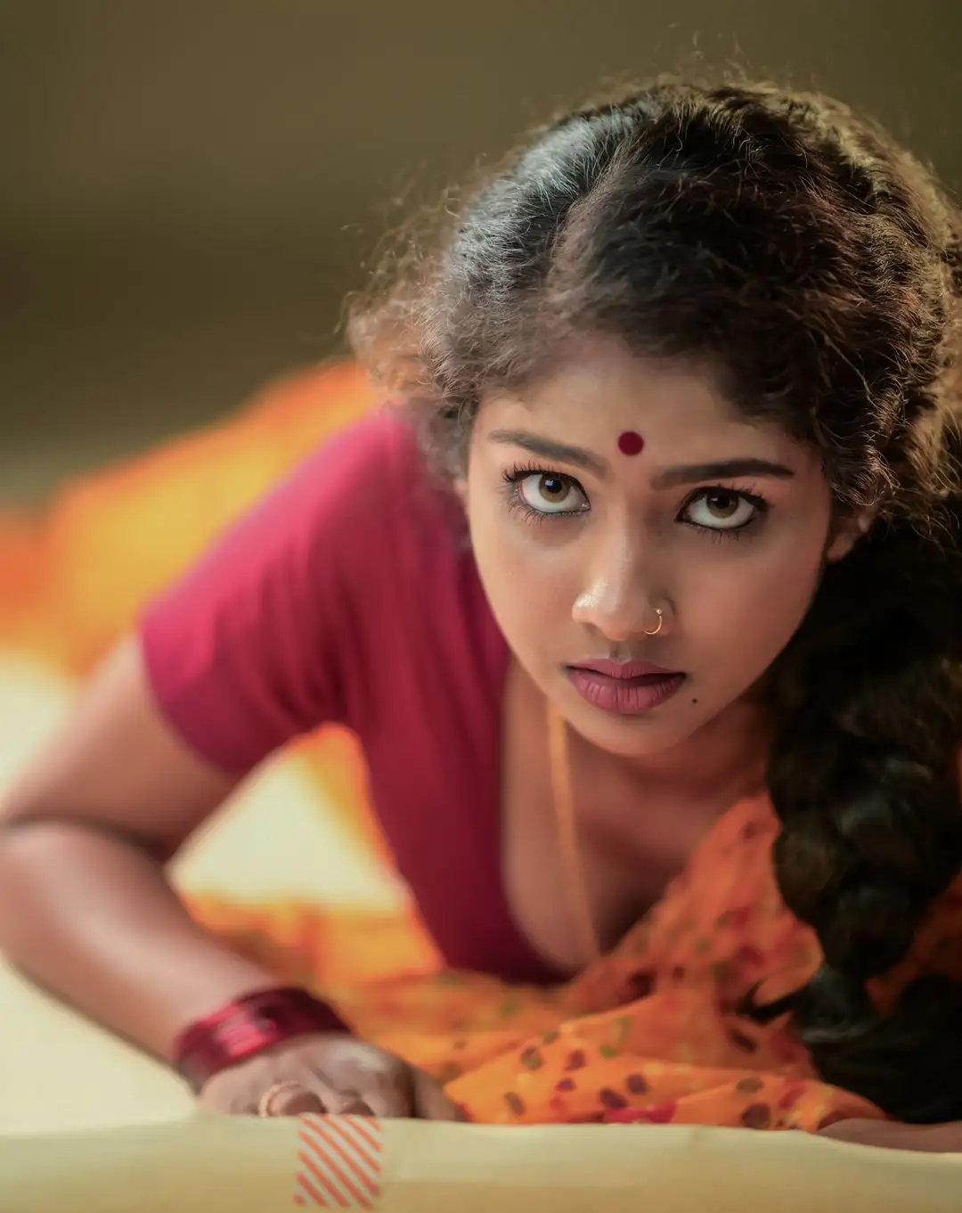 Aaradhya Devi Photo Shoot for RGV Saree Movie