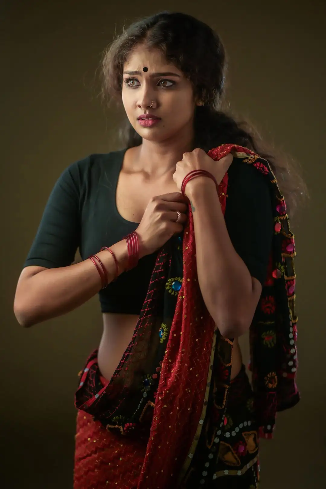 Aaradhya Devi Photo Shoot for RGV Saree Movie