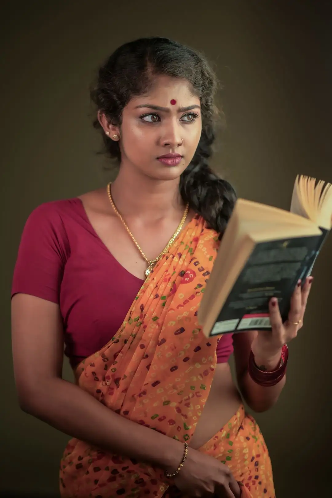 Aaradhya Devi Photo Shoot for RGV Saree Movie