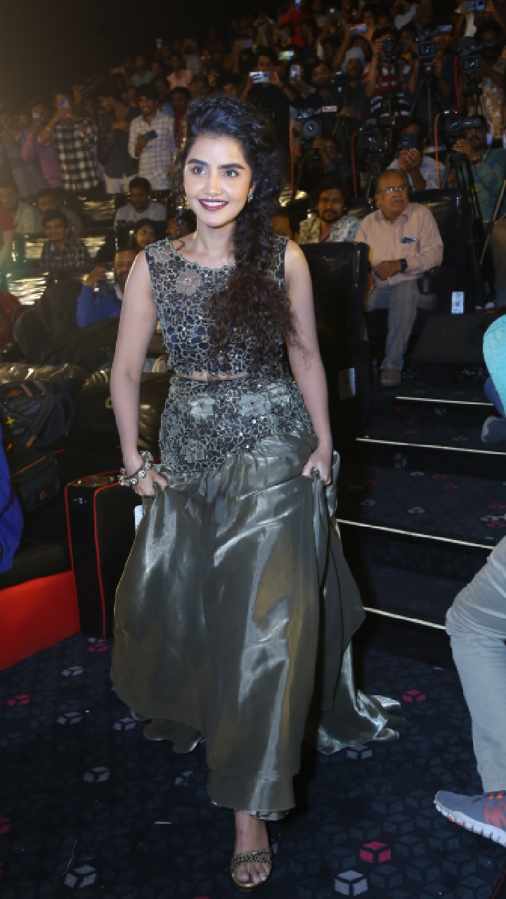 Anupama Parameswaran Photos At Ravi Teja Eagle Trailer Launch Event