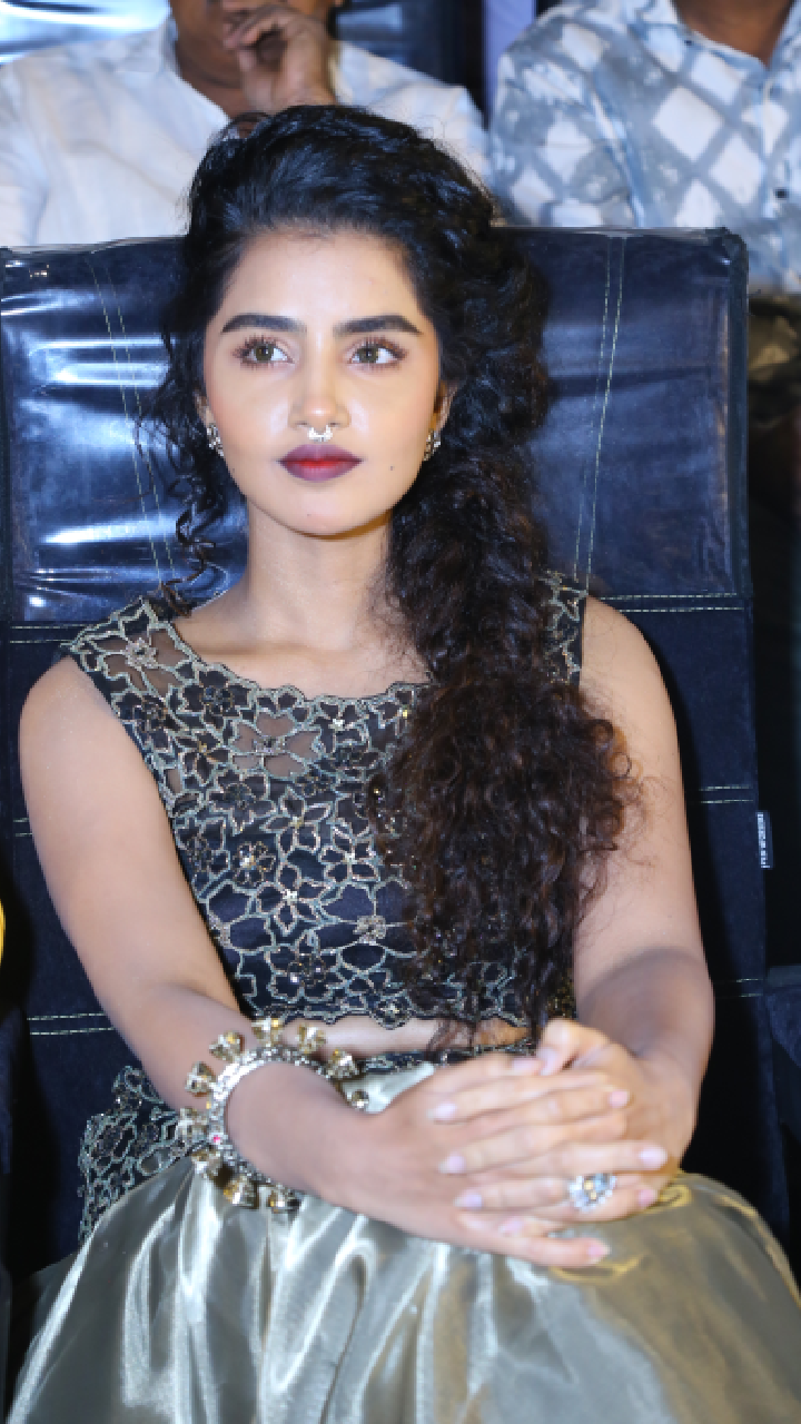 Anupama Parameswaran Photos At Ravi Teja Eagle Trailer Launch Event