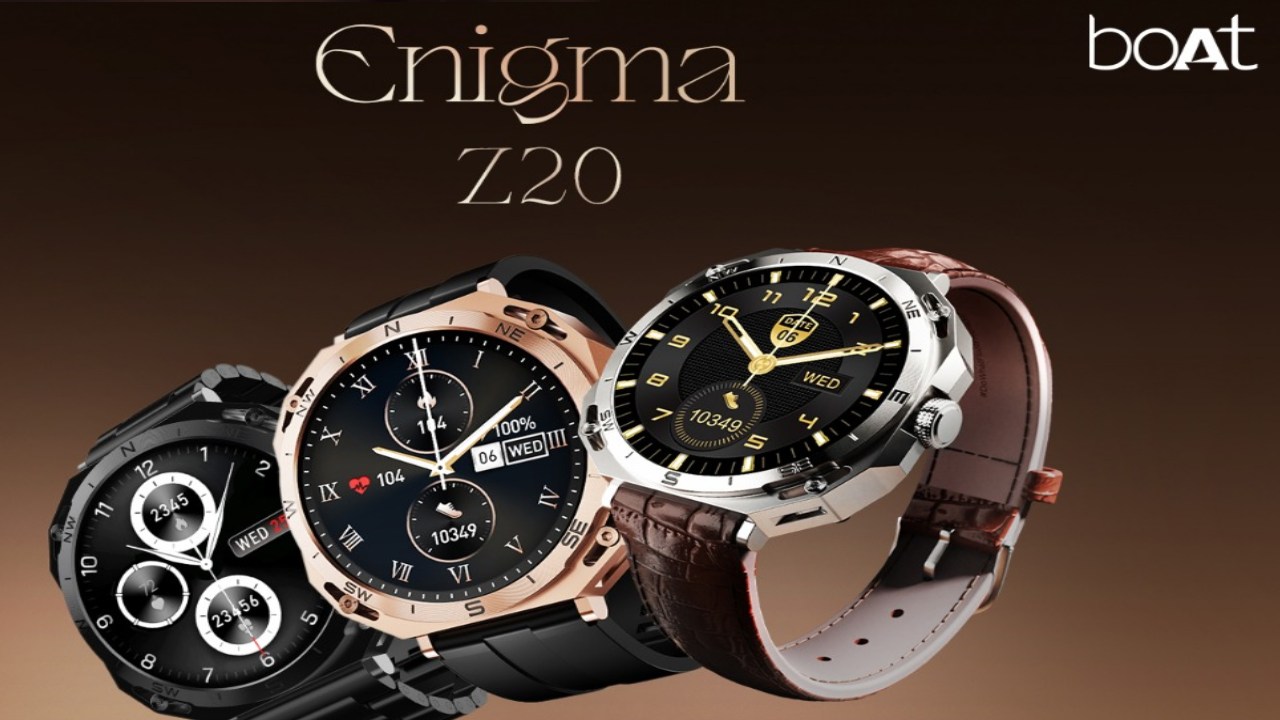 Boat Enigma Z20 With 1.5-Inch Display, Bluetooth Calling Launched in India