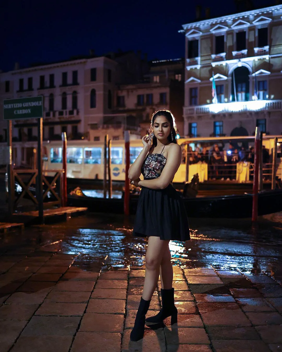 Divi Vadthya Sizzling Looks in Short Skirt