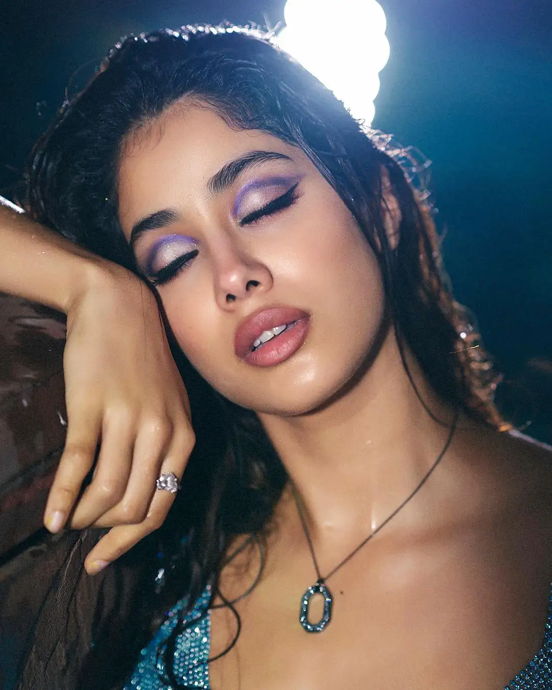 Janhvi Kapoor Dazzling Photo Shoot in Water