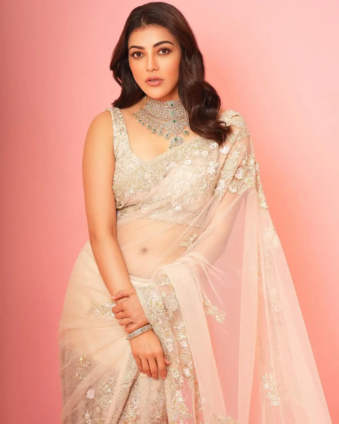 Kajal Aggarwal Stunning Looks in Saree