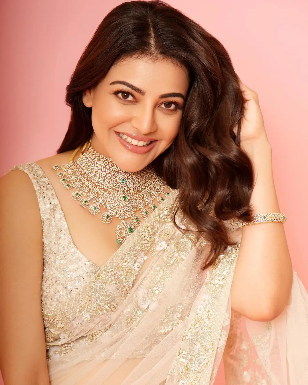 Kajal Aggarwal Stunning Looks in Saree