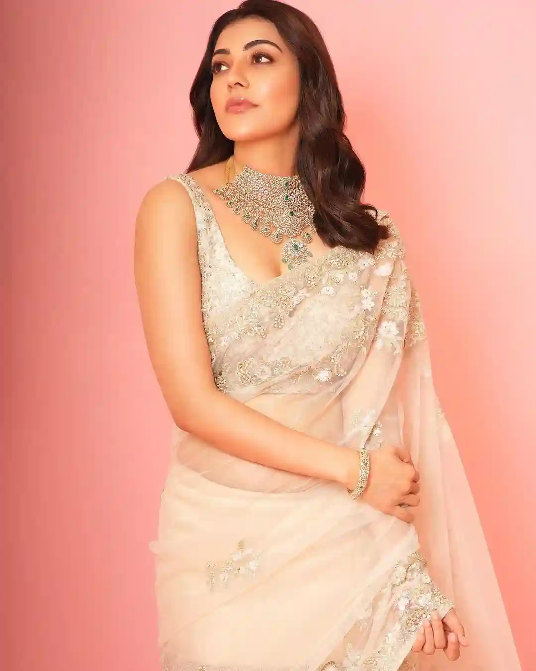 Kajal Aggarwal Stunning Looks in Saree