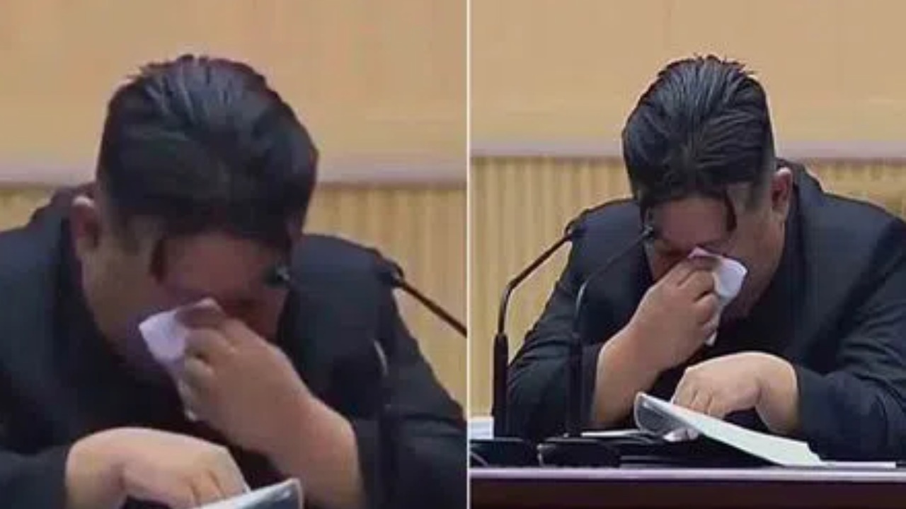 Kim Jong Crying Viral Video : కన్నీళ్లు పెట్టుకున్న ఉత్తర కొరియా అధ్యక్షుడు కిమ్ Kim Jong Crying Viral Video : కన్నీళ్లు పెట్టుకున్న ఉత్తర కొరియా అధ్యక్షుడు కిమ్