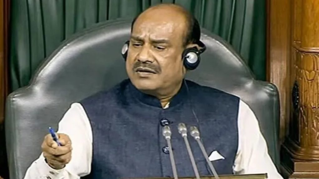 Lok Sabha Speaker Om Birla