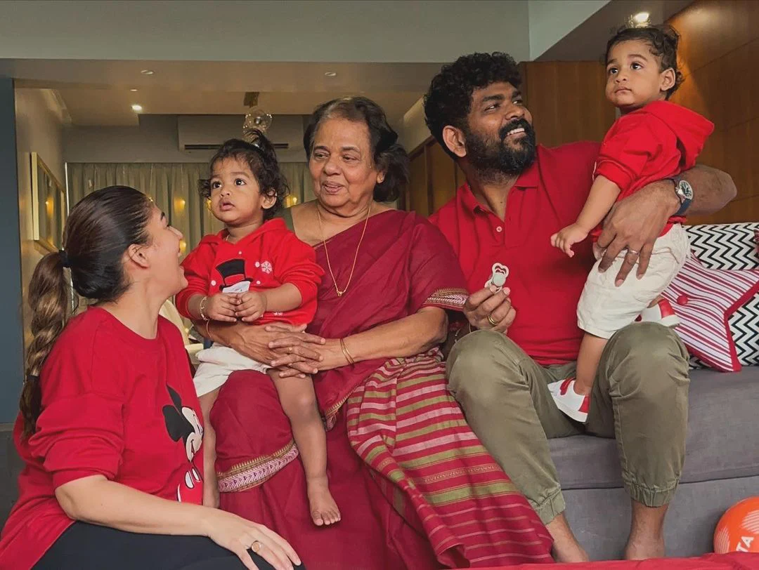 Nayanthara Christmas Celebrations with Family