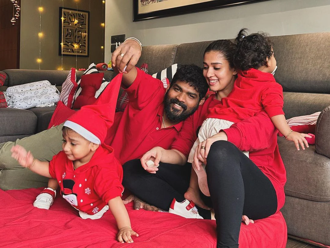 Nayanthara Christmas Celebrations with Family