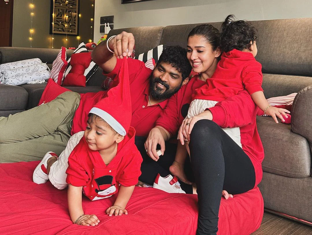 Nayanthara Christmas Celebrations with Family