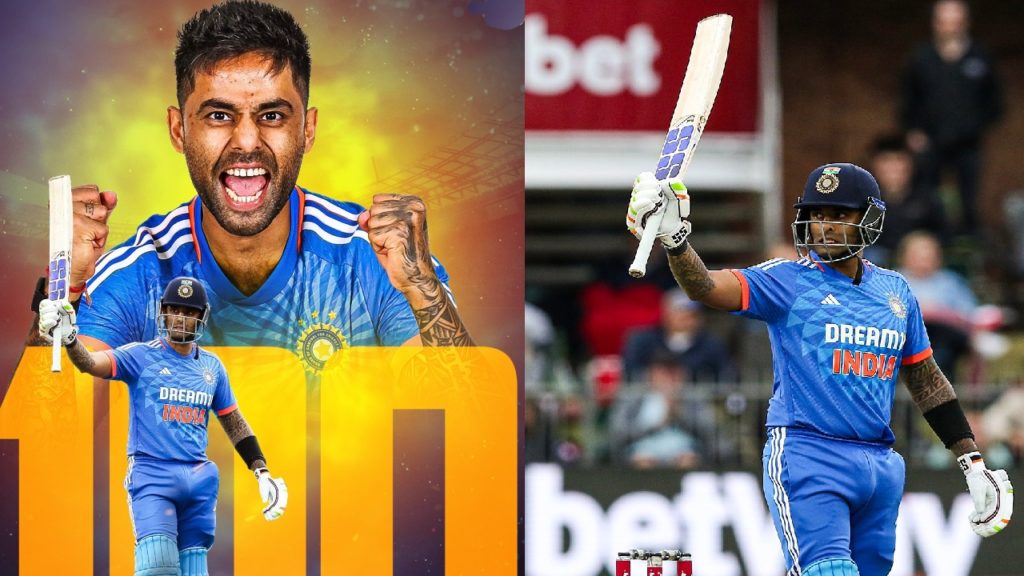 Suryakumar Yadav creates history with most t20 centuries