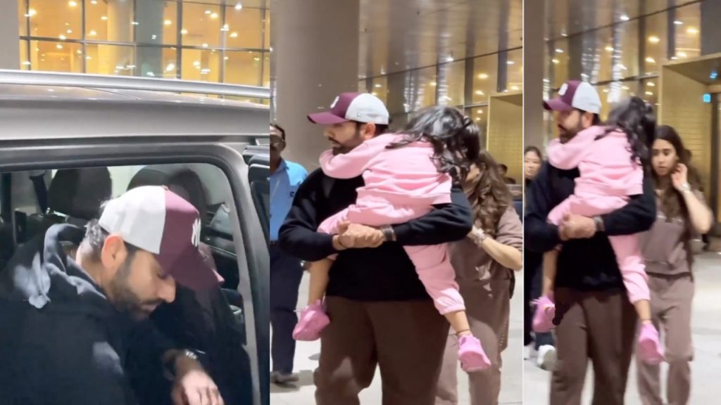Rohit Sharma returns to India