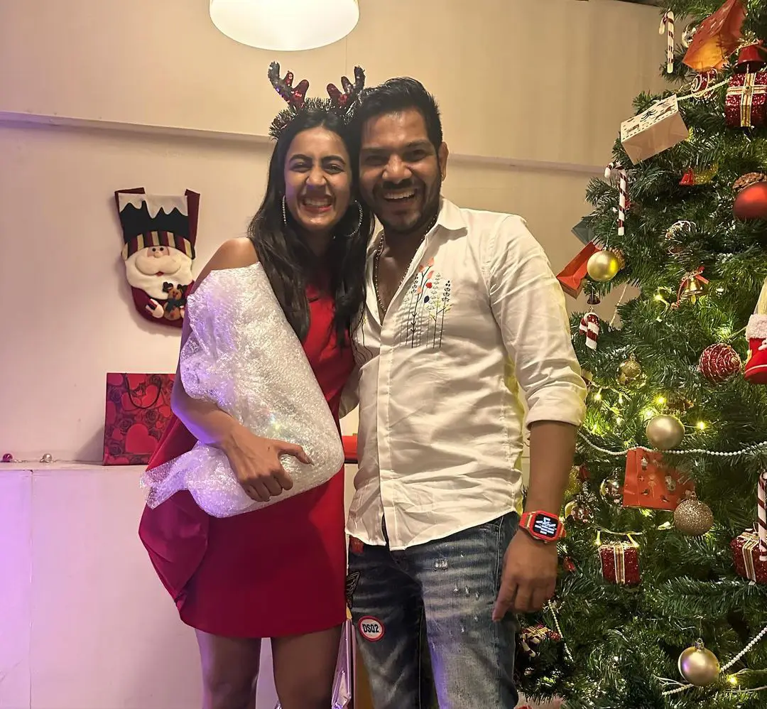 Niharika Konidela Christmas Celebrations with Family and Friends