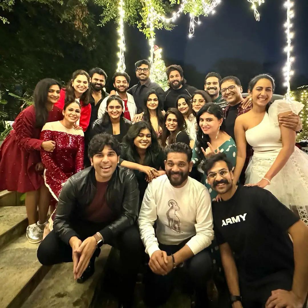 Niharika Konidela Christmas Celebrations with Family and Friends