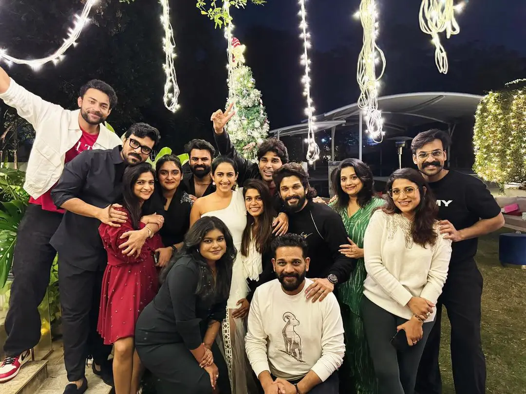 Niharika Konidela Christmas Celebrations with Family and Friends