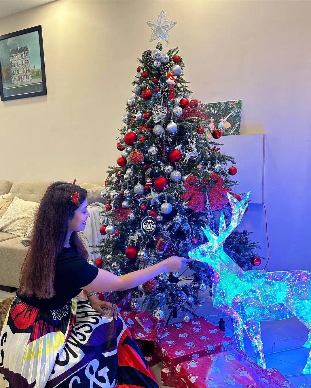 Nivetha Pethuraj Christmas Celebrations