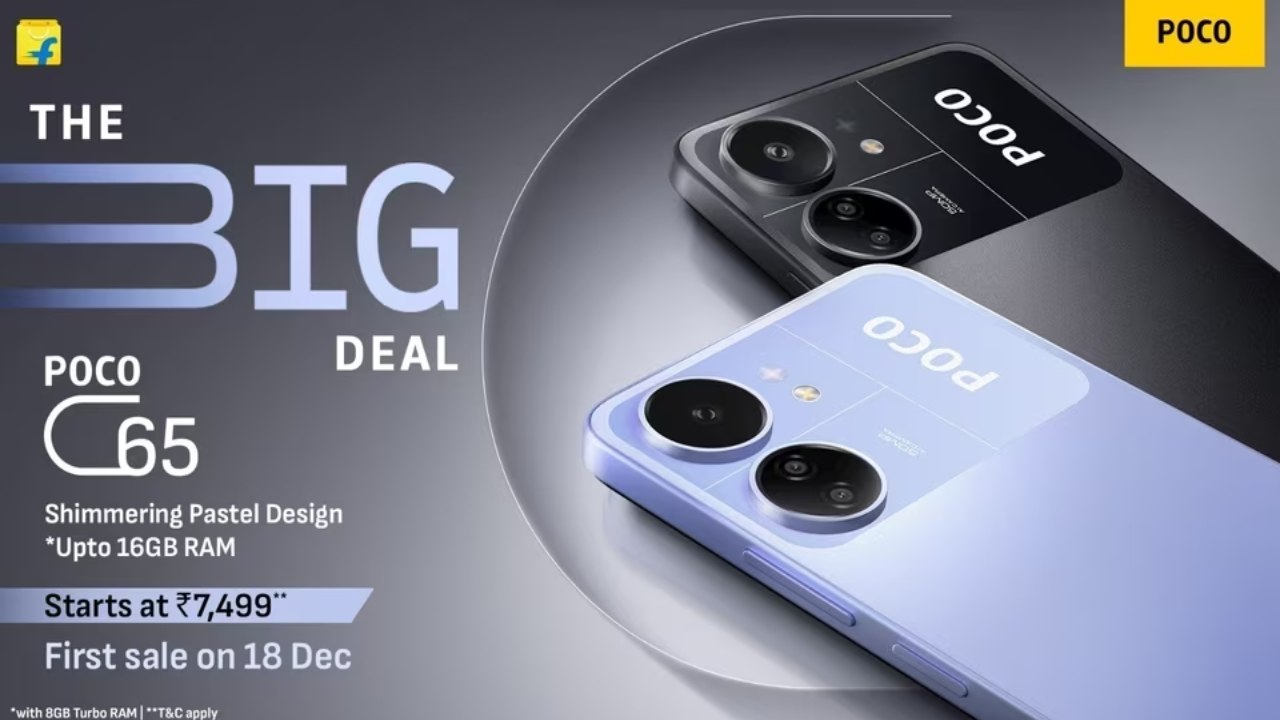 POCO C65 launched in India with MediaTek Helio G85 chipset_ Check price, specs, and more
