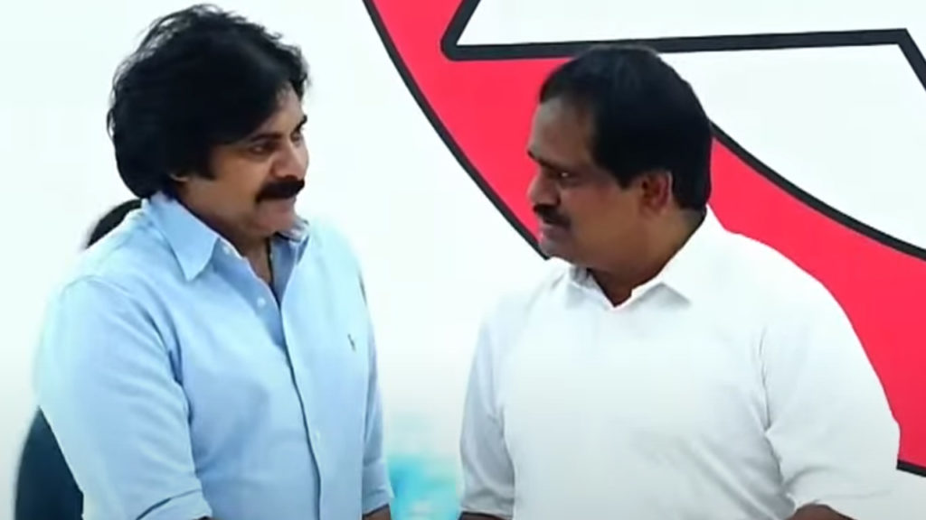 YSRCP MLC Vamsi Krishna Srinivas Yadav join Janasena Party
