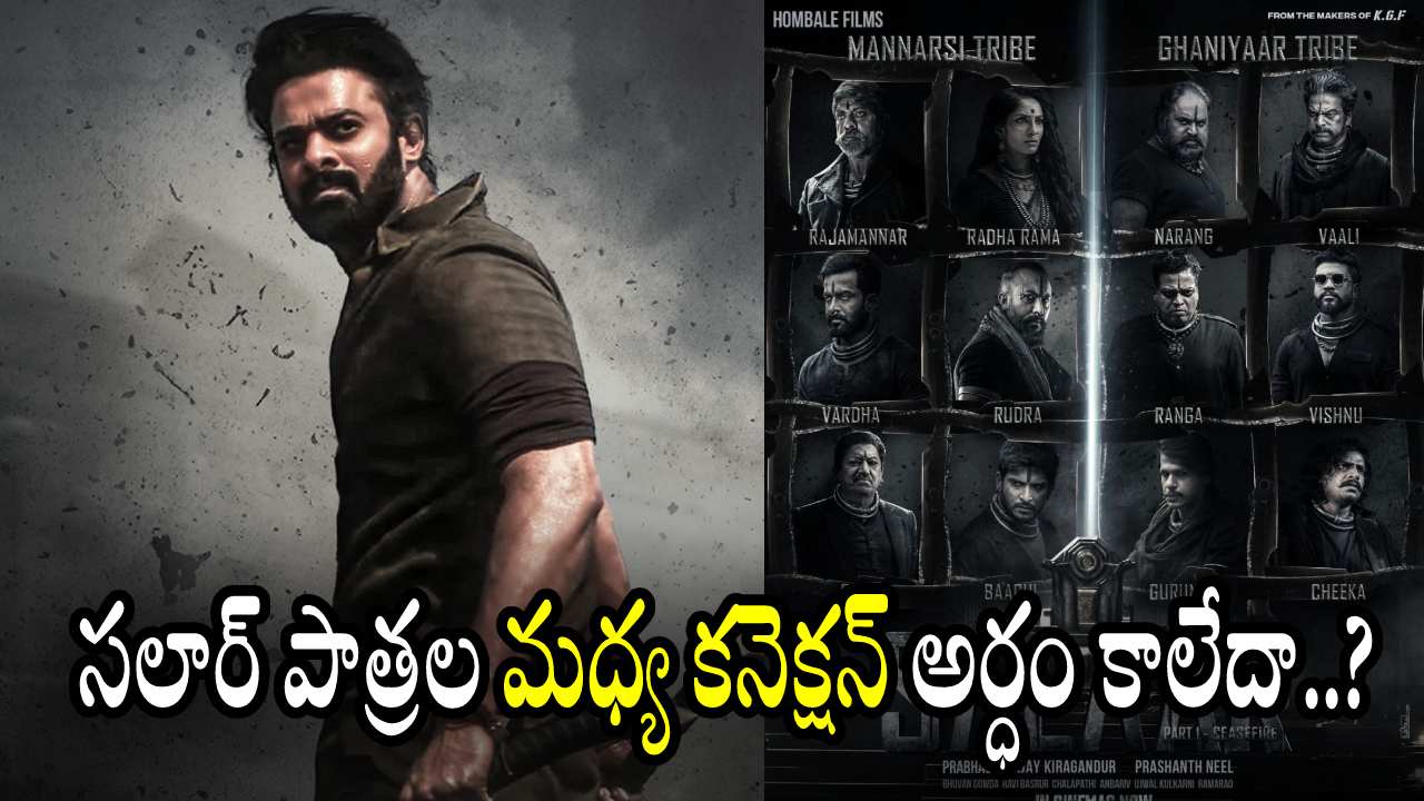 Salaar : సలార్‌ పాత్రల మధ్య కనెక్షన్ అర్ధం కాలేదా.. ఈ వీడియో చూడండి క్లారిటీ వచ్చేస్తుంది..
