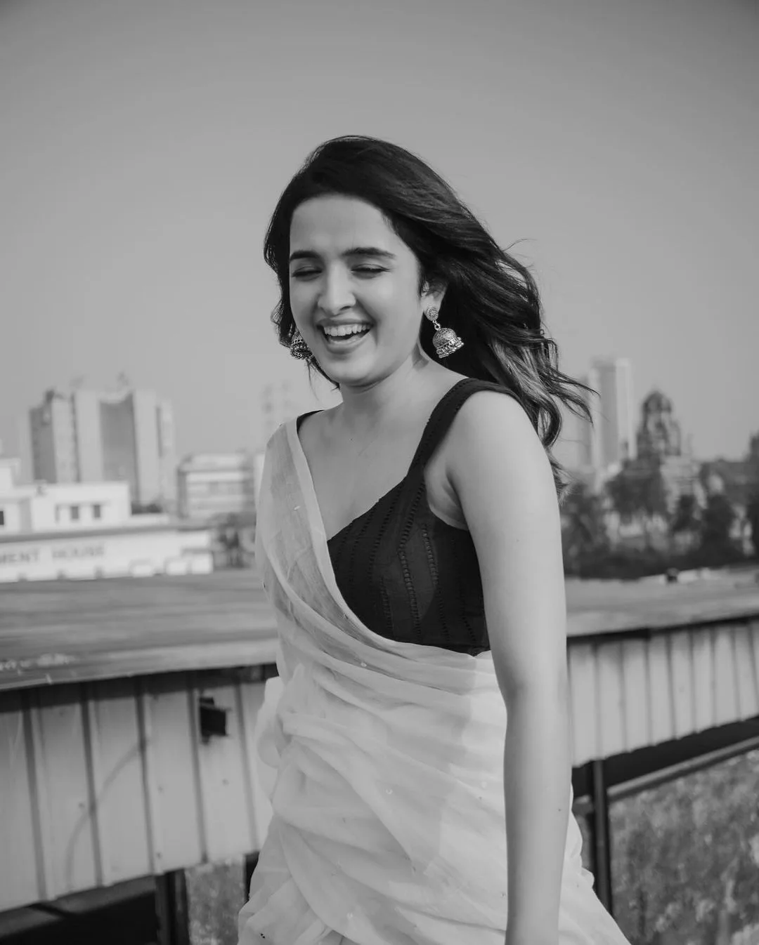 Shirley Setia Cute Photos in Saree