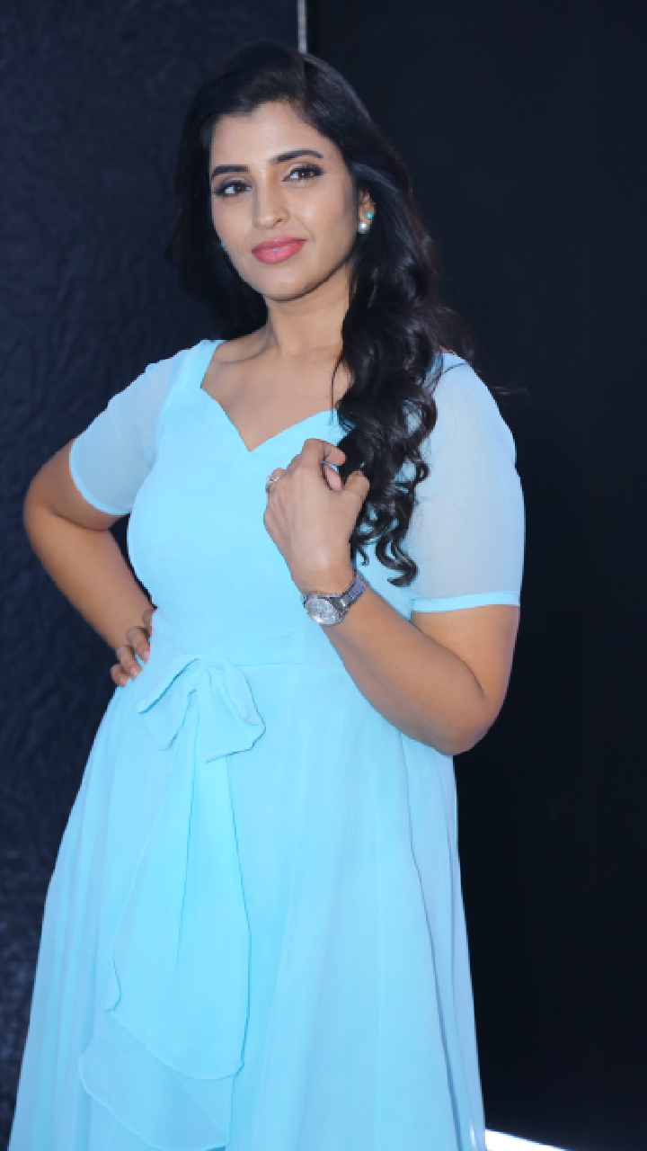 Shyamala Photos At Ravi Teja Eagle Trailer Launch Event
