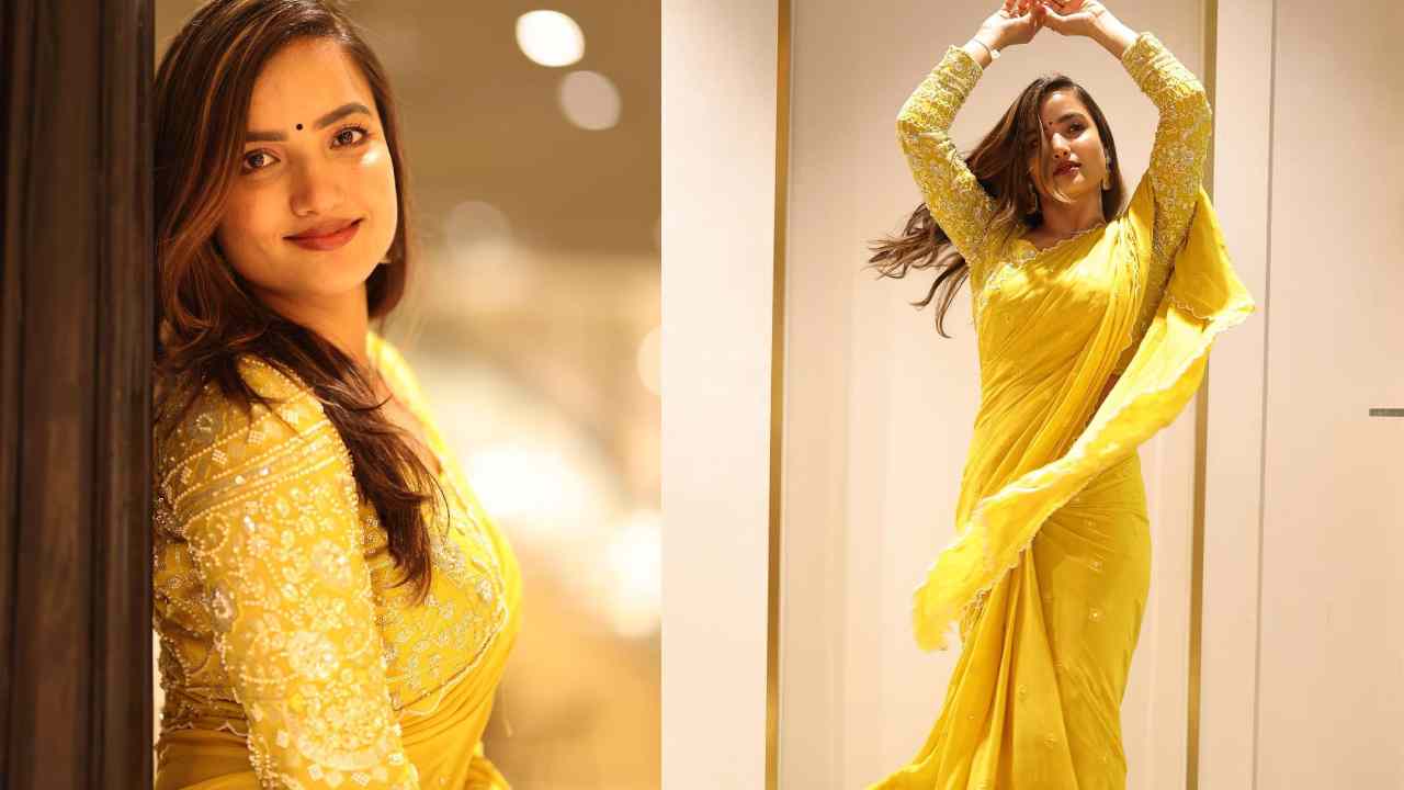 Siri Hanumanthu : చీరలో సిరులొలికిస్తున్న సిరి హన్మంతు..