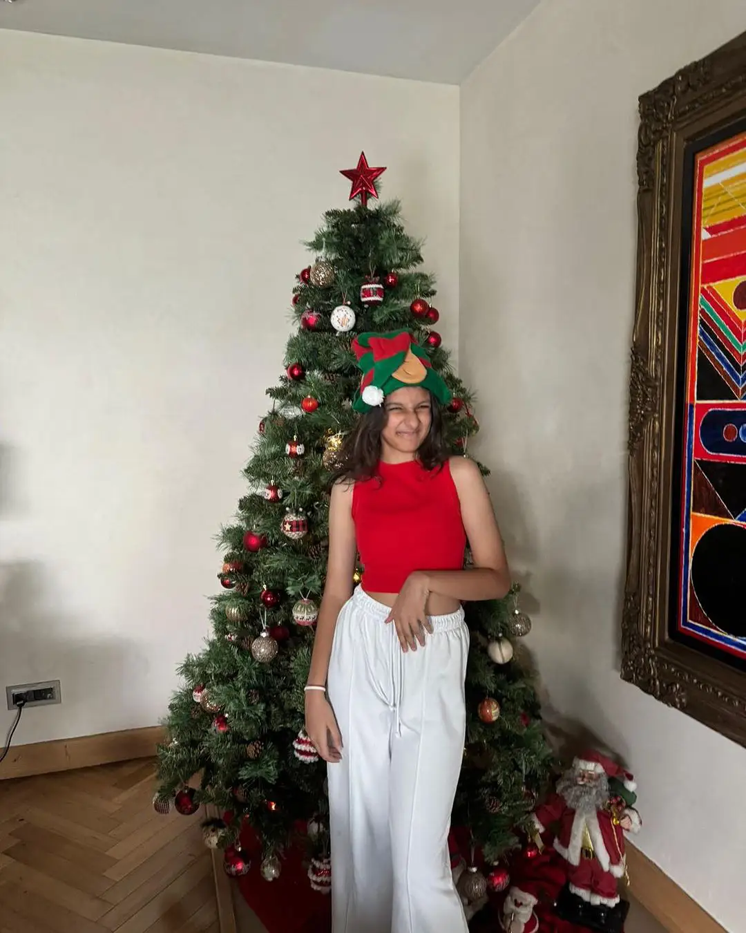Sitara Ghattamaneni Christmas Celebrations with Friends