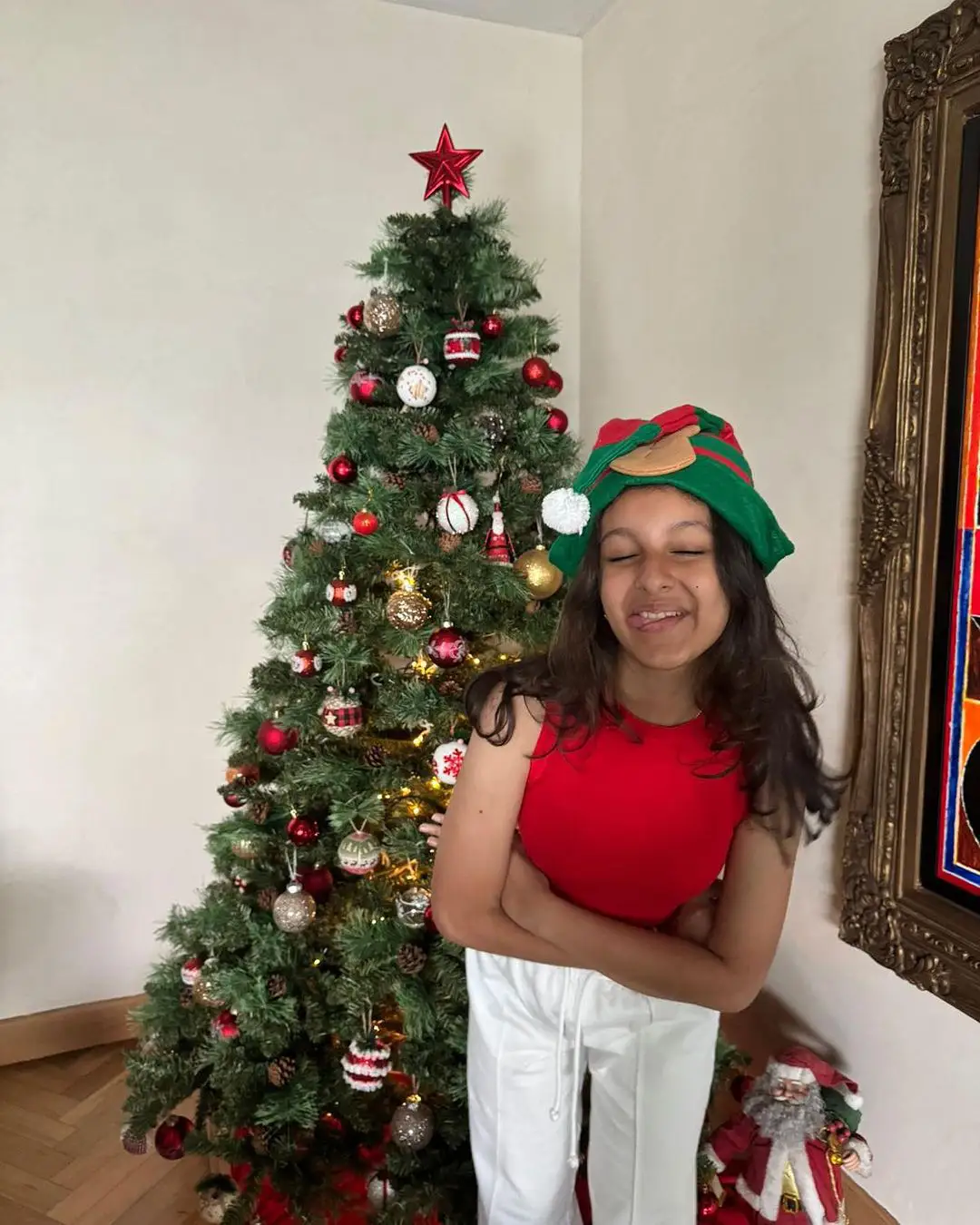 Sitara Ghattamaneni Christmas Celebrations with Friends