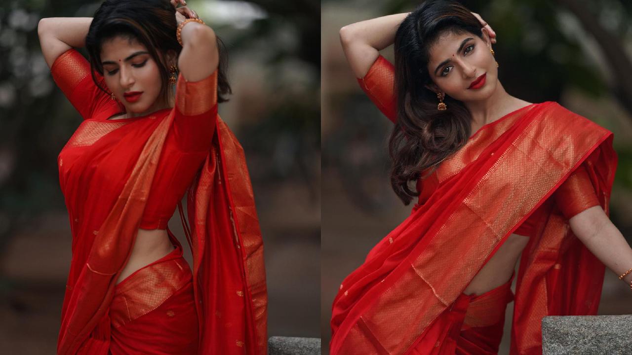 Iswarya Menon : ఐశ్వర్య మీనన్ చీర వయ్యారం..