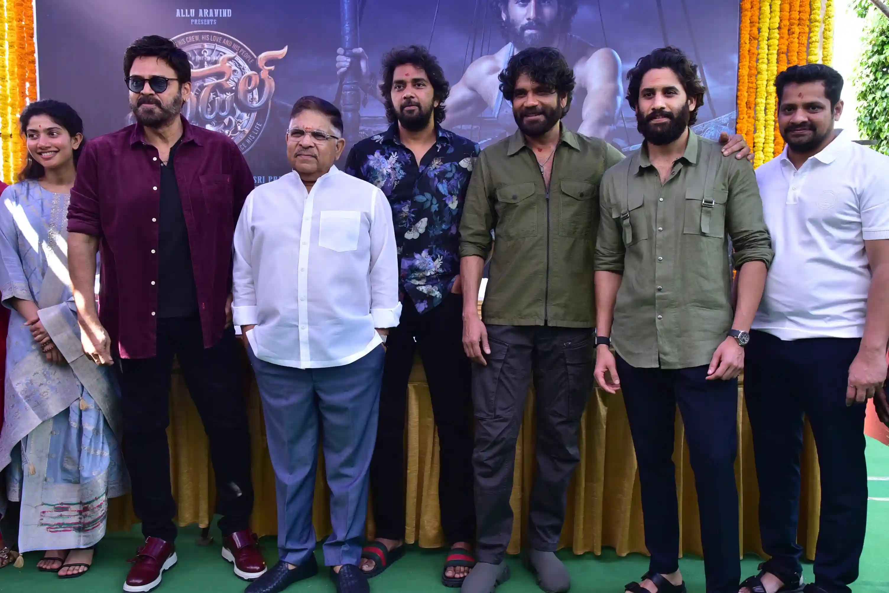 Naga Chaitanya Sai Pallavi Thandel Movie Opening Pooja Ceremony