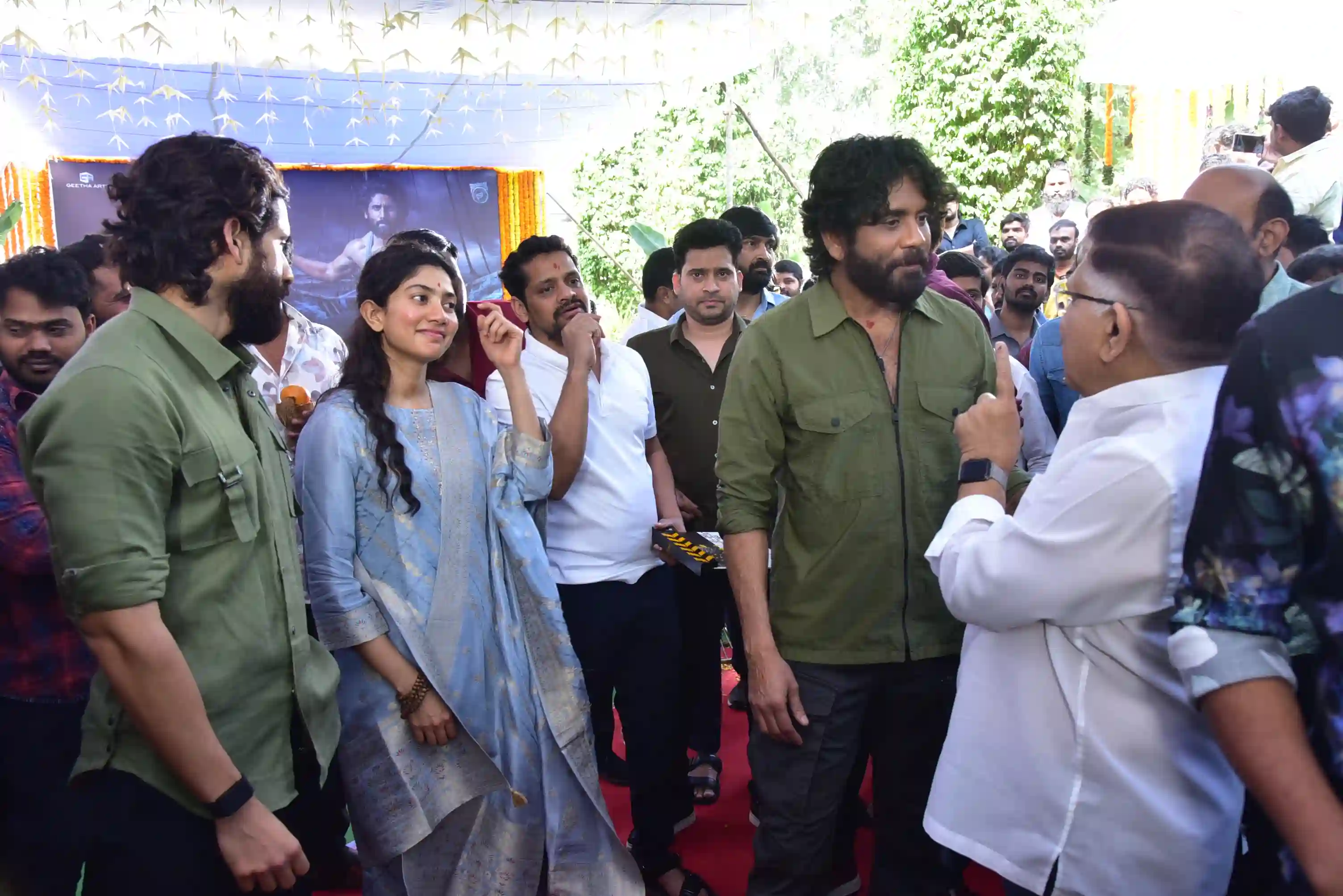 Naga Chaitanya Sai Pallavi Thandel Movie Opening Pooja Ceremony