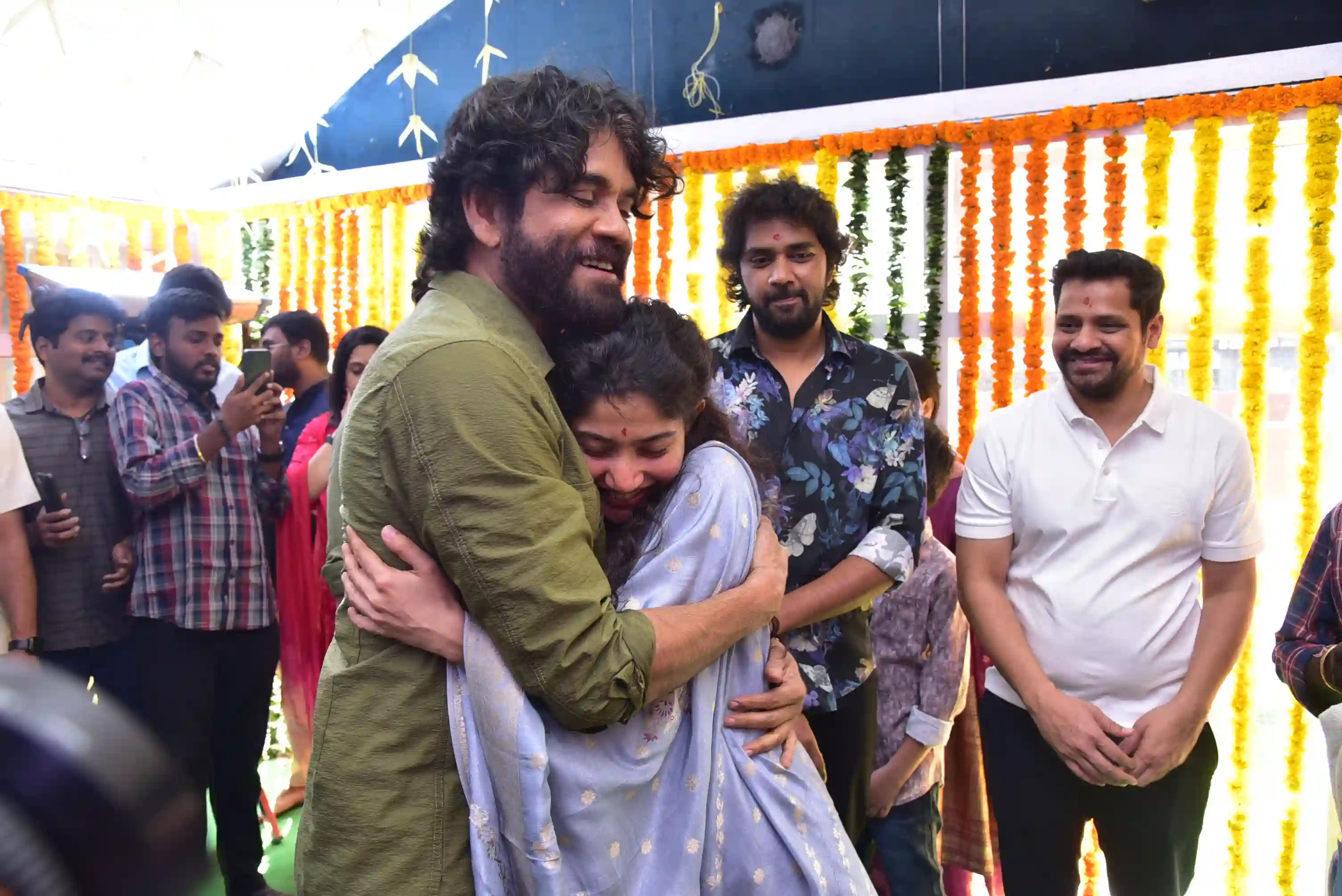 Naga Chaitanya Sai Pallavi Thandel Movie Opening Pooja Ceremony